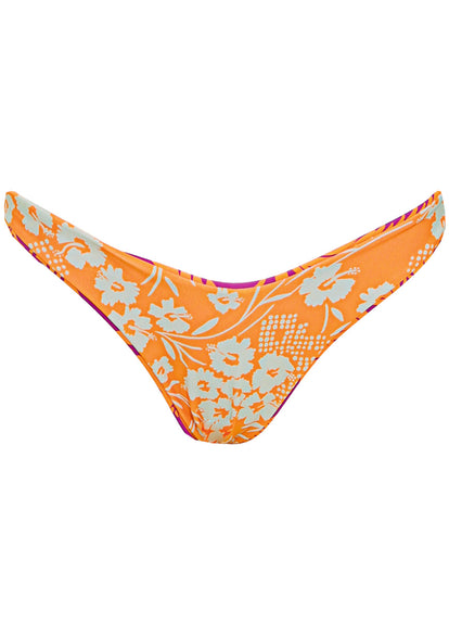  Maaji Flamingo Palm Splendourous Prin D Regular Rise Thin Side Bikini Bottom