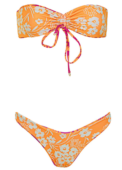  Maaji Flamingo Palm Splendourous Prin D Regular Rise Thin Side Bikini Bottom
