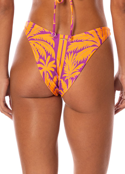 Thumbnail - Maaji Flamingo Palm Splendourous Prin D Regular Rise Thin Side Bikini Bottom - 3