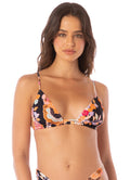 Maaji Blushing Flourish Lydia Sliding Triangle Bikini Top