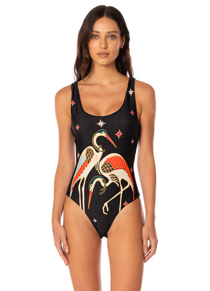 Thumbnail - Foto de Flamingo Night Elliot C Cheeky Cut Classic One Piece by Maaji - Enteros - Vestidos de Baño - 1