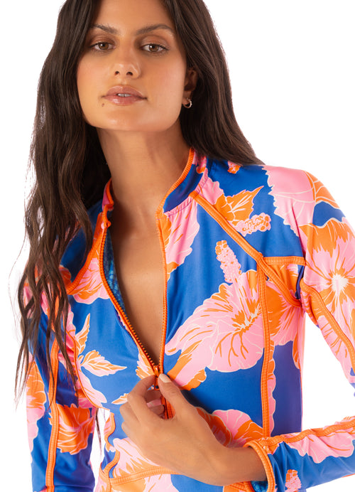 Hover image -  Maaji Magnolia Mirage Cardi Surf One Piece