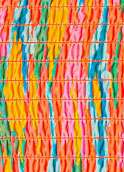  Maaji Mystic Ikat Artemis Strapless Bandeau Bikini Top