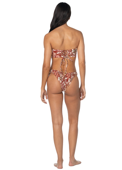  Maaji Tropical Heat Artemis Strapless Bandeau Bikini Top