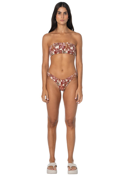  Maaji Tropical Heat Artemis Strapless Bandeau Bikini Top