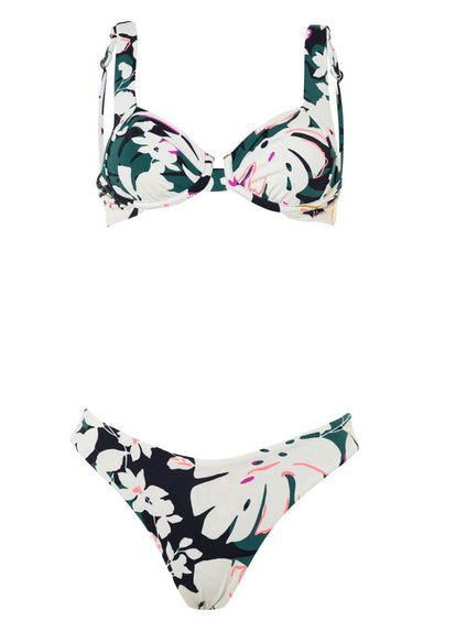  Maaji Tropical Leaves Sublimity Classic Bikini Bottom