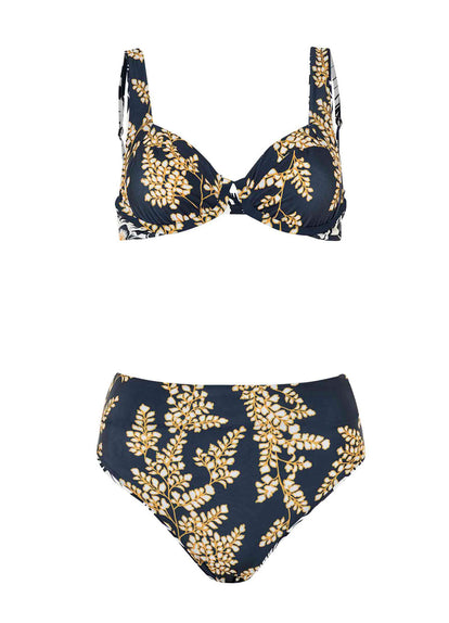  Maaji Delft Flowers Archie Unmolded Underwire Bikini Top