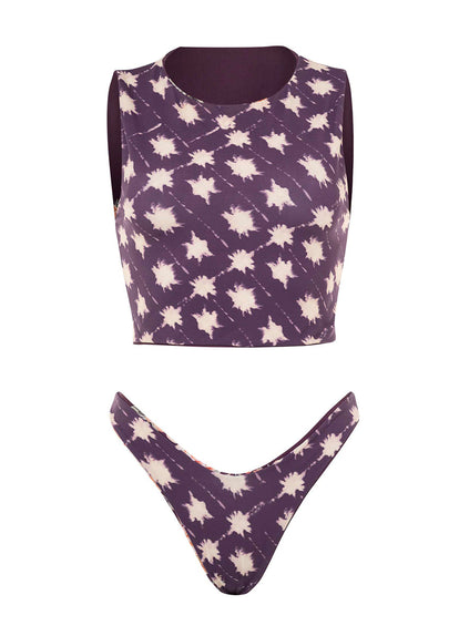  Foto de Vintage Flower Splendour High Leg Bikini Bottom by Maaji - Panties - Vestidos de Baño