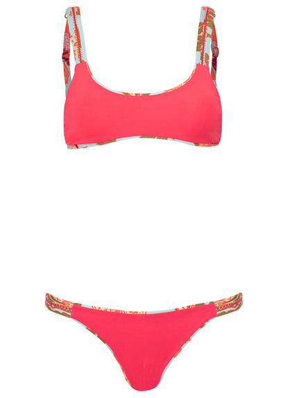 Thumbnail - Foto de Floral Sky Nalai Sporty Bralette Bikini Top by Maaji - Panties - Vestidos de Baño - 7