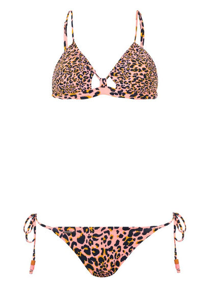 Thumbnail - Maaji Coral Panther Sunning Tie Side Bikini Bottom - 8