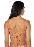 Maaji Lush Safari Vittoria V Wire Bralette Bikini Top