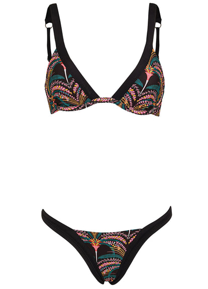  Maaji Palm Grove Trinity Regular Rise V Front Bikini Bottom