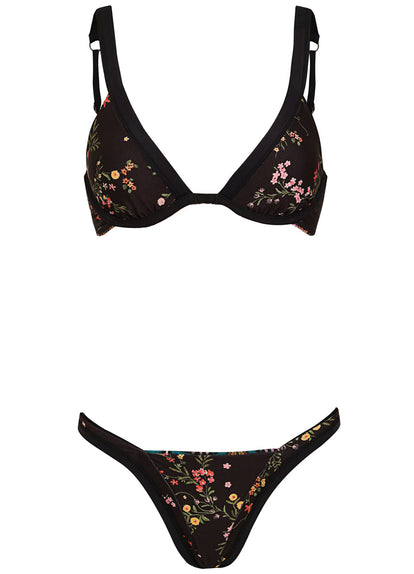  Maaji Palm Grove Trinity Regular Rise V Front Bikini Bottom