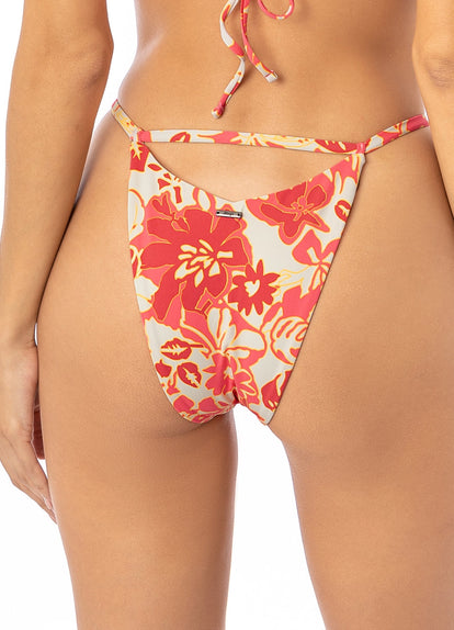  Maaji Abstract Garden Mission Single Strap Bikini Bottom