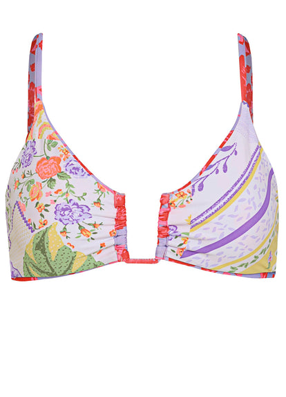  Maaji Lavender Dream Bia U Wire Bralette Bikini Top