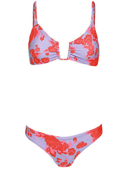  Maaji Lavender Dream Bia U Wire Bralette Bikini Top