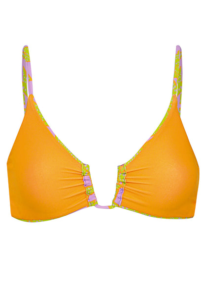  Maaji Palm Land Bia U Wire Bralette Bikini Top