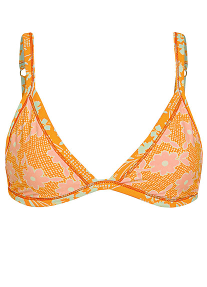 Thumbnail - Maaji Marigold Whispe Rewind Fixed Triangle Bikini Top - 11