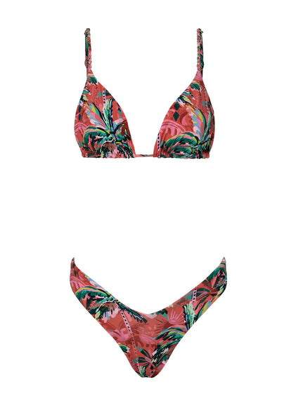  bikini top from Maaji – Flame Palms Upbraid Sliding Triangle Bikini Top – Category: Apparel , Accessories Clothing Swimwear