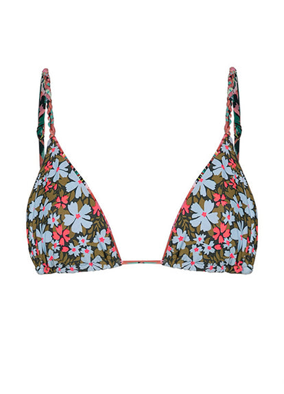  bikini top from Maaji – Flame Palms Upbraid Sliding Triangle Bikini Top – Category: Apparel , Accessories Clothing Swimwear