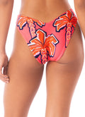 Maaji Racing Palms Valerya Regular Rise Double V Bikini Bottom