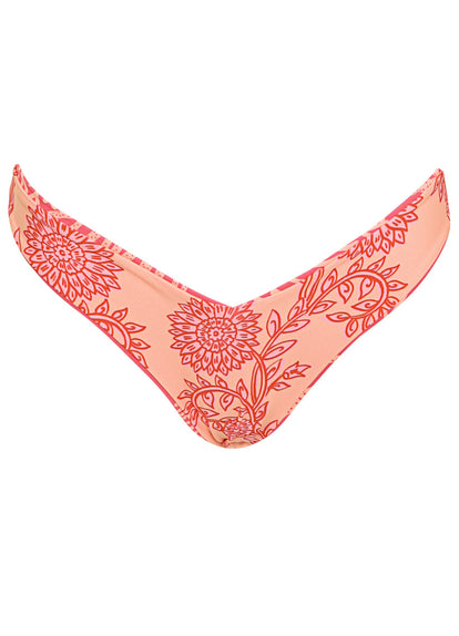  Maaji Coral Reef Valerya Regular Rise Double V Bikini Bottom