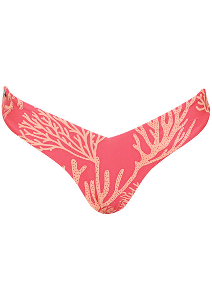  Maaji Coral Reef Valerya Regular Rise Double V Bikini Bottom