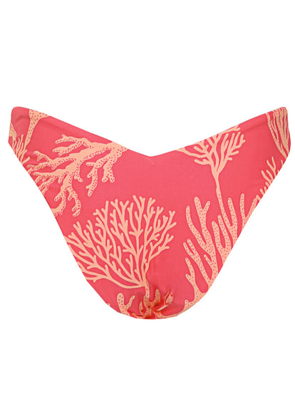  Maaji Coral Reef Valerya Regular Rise Double V Bikini Bottom