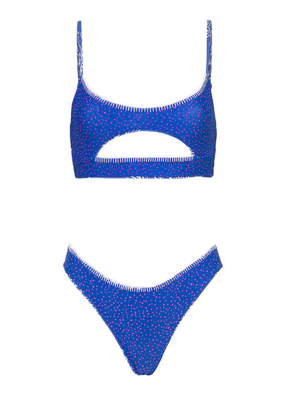  Maaji Coral Bliss Caroline Cut Out Bralette Bikini Top