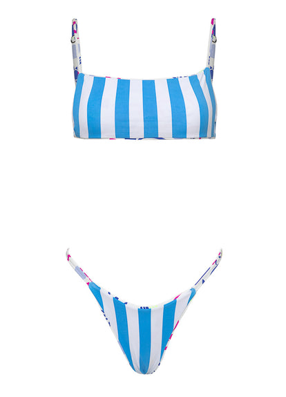 Thumbnail - Maaji Venice Beach Micro Midi Regular Rise Single Strap Bikini Bottom - 6