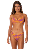 Maaji Gallineto Glow Liberties Classic Bralette Bikini Top