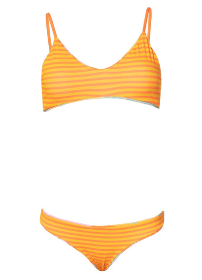 Thumbnail - Foto de Sunlit Palms Liberties Classic Bralette Bikini Top by Maaji - Tops - Vestidos de Baño - 7