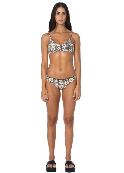 Maaji Dark Romance Liberties Sporty Bralette Bikini Top
