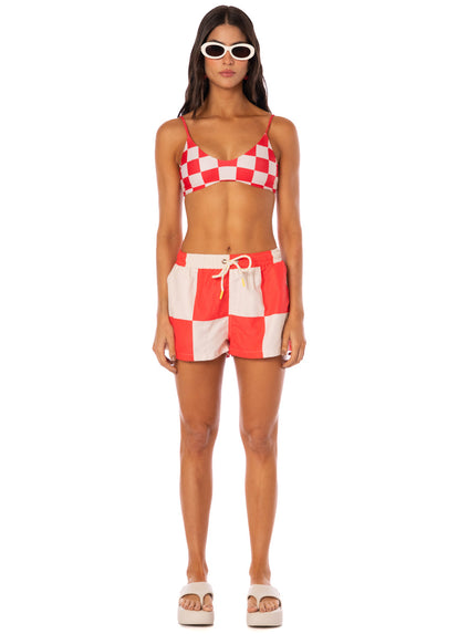  Foto de Cherry Checker Liberties  Classic Bralette Bikini Top by Maaji - Tops - Vestidos de Baño