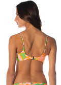 Maaji Sunset Petals Liberties Classic Bralette Bikini Top