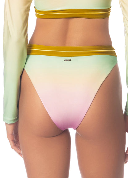  Maaji Candy Palms Stagey High Rise Classic Bikini Bottom