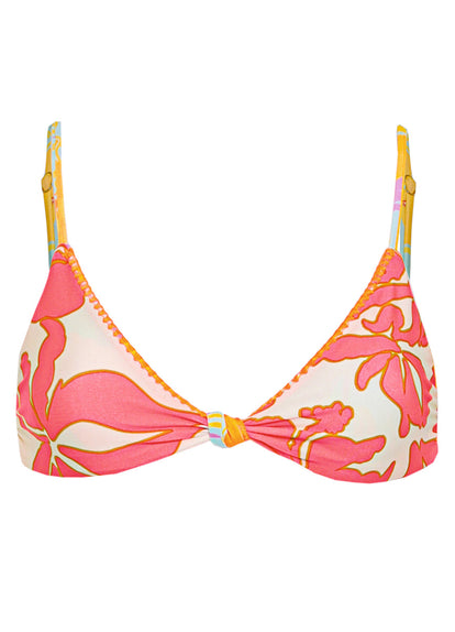  Maaji Hawaiian Floral Sahara Fixed Triangle Bikini Top