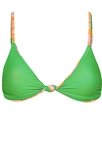  Maaji Sunset Petals Sahara Fixed Triangle Bikini Top