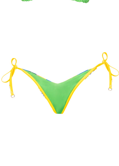  Bikini Bottom de Maaji -  Maaji Pop Splash Splenium Low Rise Tie Side Bikini Bottom - Categoría: Ropa, Vestidos de baño