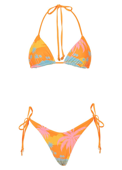  Foto de Sunlit Palms Splenium Regular Rise Tie Side  Bikini Bottom by Maaji - Panties - Vestidos de Baño