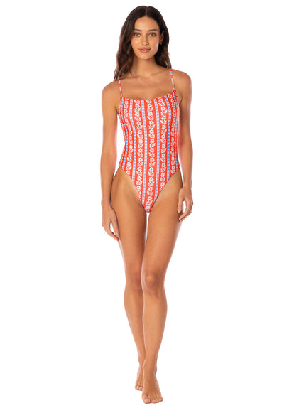Thumbnail - Foto de Vintage Bloom Callie Signature Cut Classic One Piece by Maaji - Enteros - Vestidos de Baño - 5