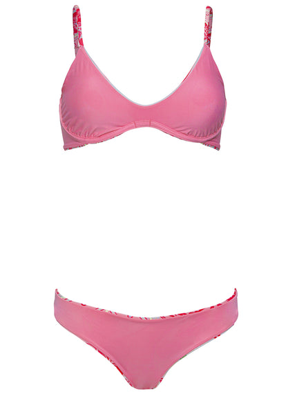 Thumbnail - Maaji Strawberry Palm Petit Irene  Unmolded Underwire Bikini Top - 11