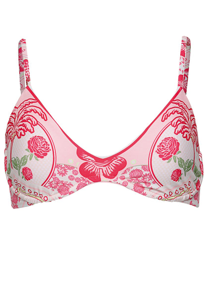 Thumbnail - Maaji Strawberry Palm Petit Irene  Unmolded Underwire Bikini Top - 8