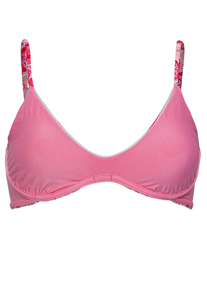 Thumbnail - Maaji Strawberry Palm Petit Irene  Unmolded Underwire Bikini Top - 9