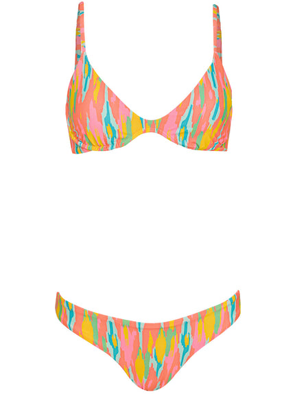 Thumbnail - Maaji Mystic Ikat Petit Irene Unmolded Underwire Bikini Top - 11