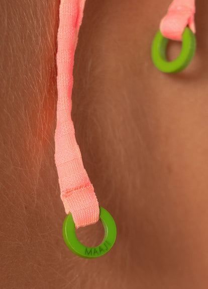 Thumbnail - Maaji Sunrise Colada Nala Fixed Triangle Bikini Top - 7