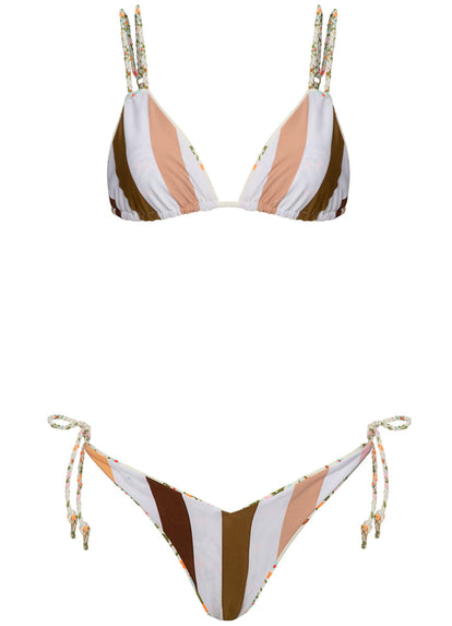 Thumbnail - Foto de Sandstone Tropics Breeze Sliding Triangle Bikini Top by Maaji - Panties - Vestidos de Baño - 7