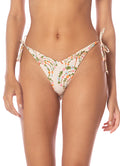Maaji Sandstone Tropics Sunshine Regular Rise Tie Side Bikini Bottom