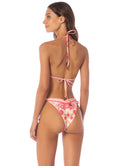 Maaji Strawberry Palm Sunshine  Regular Rise Tie Side Bikini Bottom