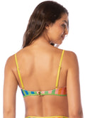 Maaji Striped Mule Violeta Unmolded Underwire Bikini Top
